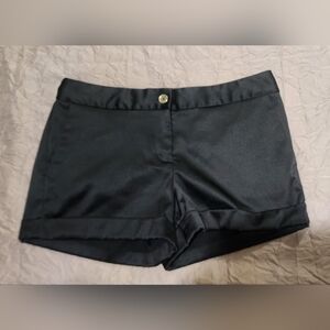 Express, Women's Satin Black Dressy Shorts, Size 8 ALL 4 REAL POCKETS!